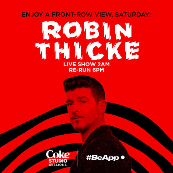 Robin Thicke Coke Studio Sessions